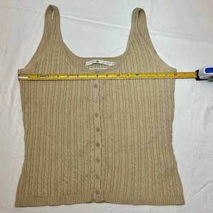 Tommy Hilfiger Cable Knit Tank Top EUC